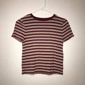 stripped t-shirt